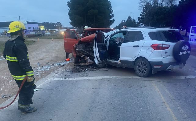  Un muerto tras fuerte choque en el acceso a Coronel Suárez