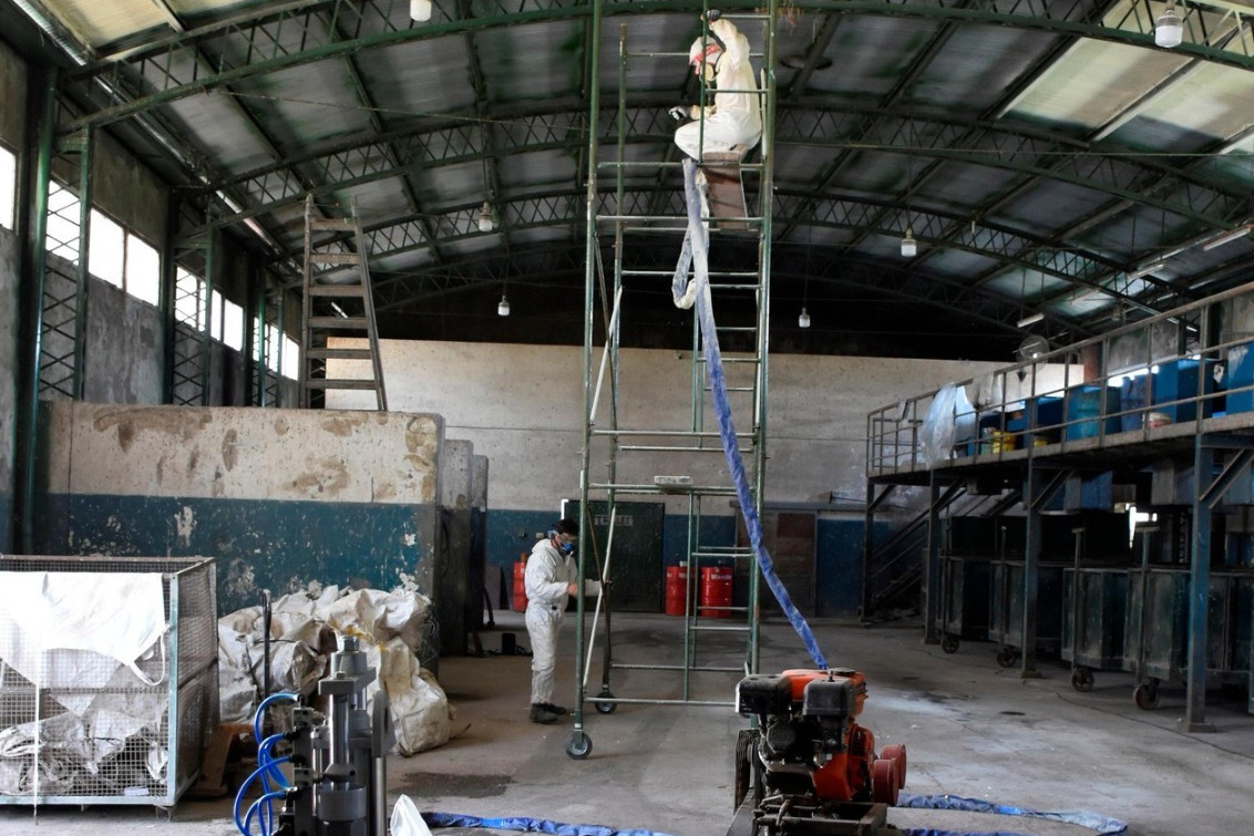  Avanzan las obras en la Planta de Tratamiento de Residuos Sólidos Urbanos