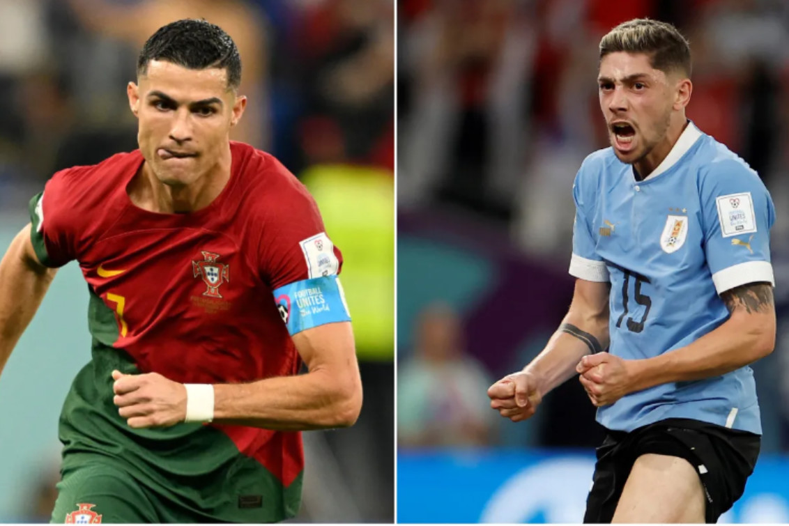 Termina la segunda fecha: Portugal se enfrenta a Uruguay y Brasil buscará la clasificación 