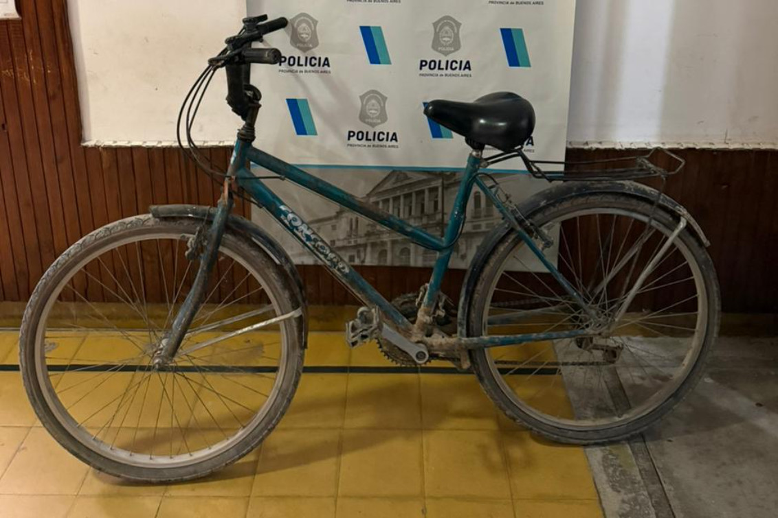  Recuperan una bicicleta robada y aprehenden a dos jóvenes en distintos procedimientos