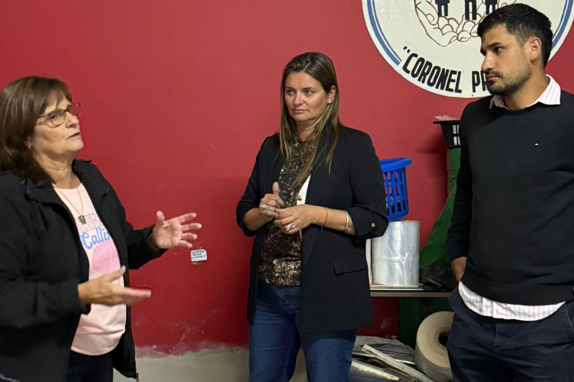  Nerina Neumann visitó Coronel Pringles y destacó el trabajo del Taller Protegido “Esperanza”