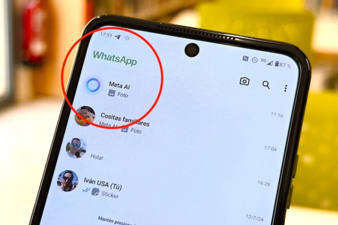 Recomiendan desactivar la Inteligencia Artificial de WhatsApp  