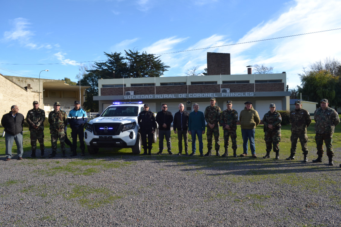  El Comando de Prevención Rural de Coronel Pringles recibió un nuevo móvil 0 km
