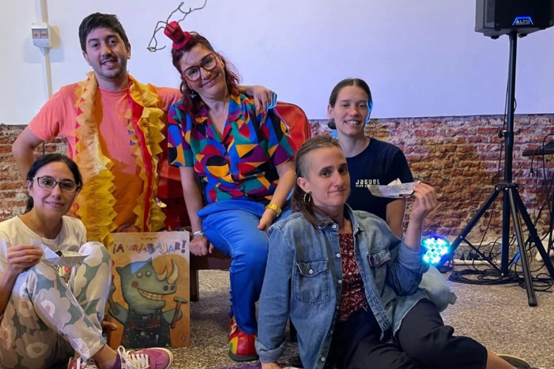  El Club Cultural “El Jagüel” realizó una Merienda Literaria para niños