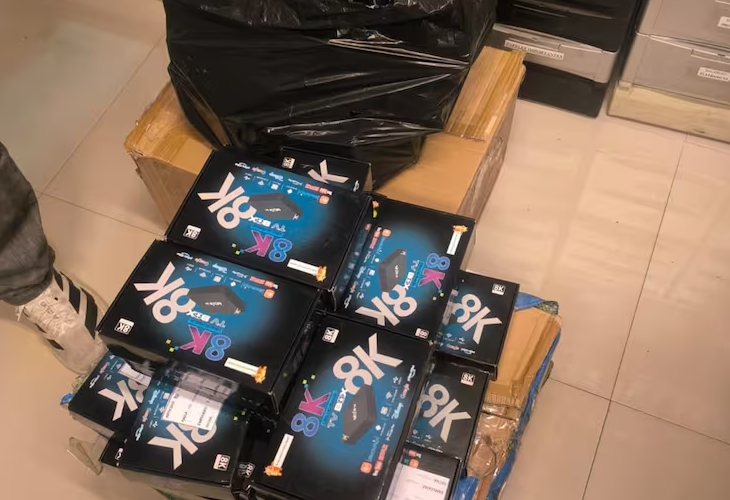 Secuestraron 10.000 dispositivos que trasmitían de forma ilegal señales premium de TV