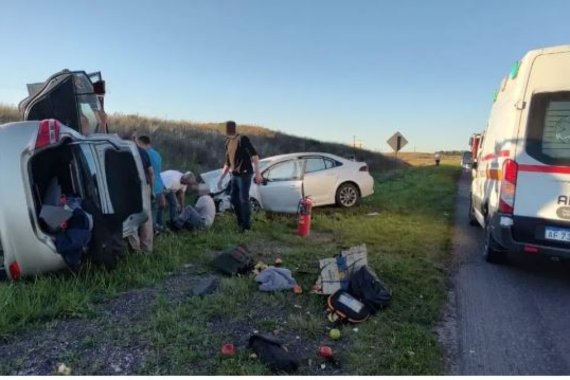 Confirman otro fallecido por el choque en la ruta 22, cerca de Médanos