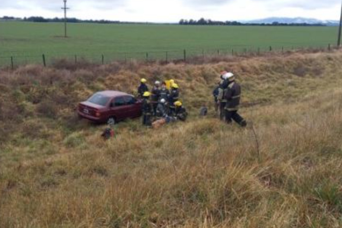 RUTA 76: Accidente vehicular camino a la papelera