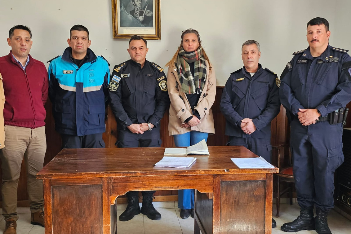 Cambio en la Subestación de Policía de Sierra de la Ventana