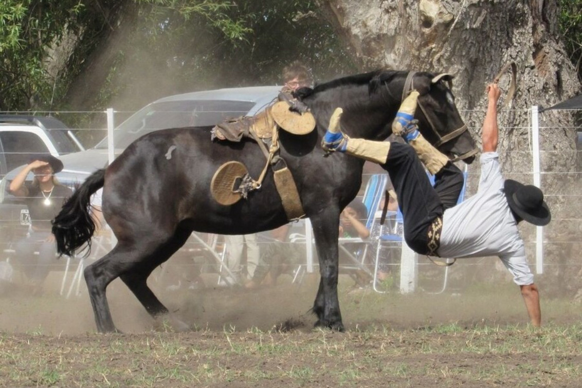 Exitosa Jineteada en el campo de doma del Fortín