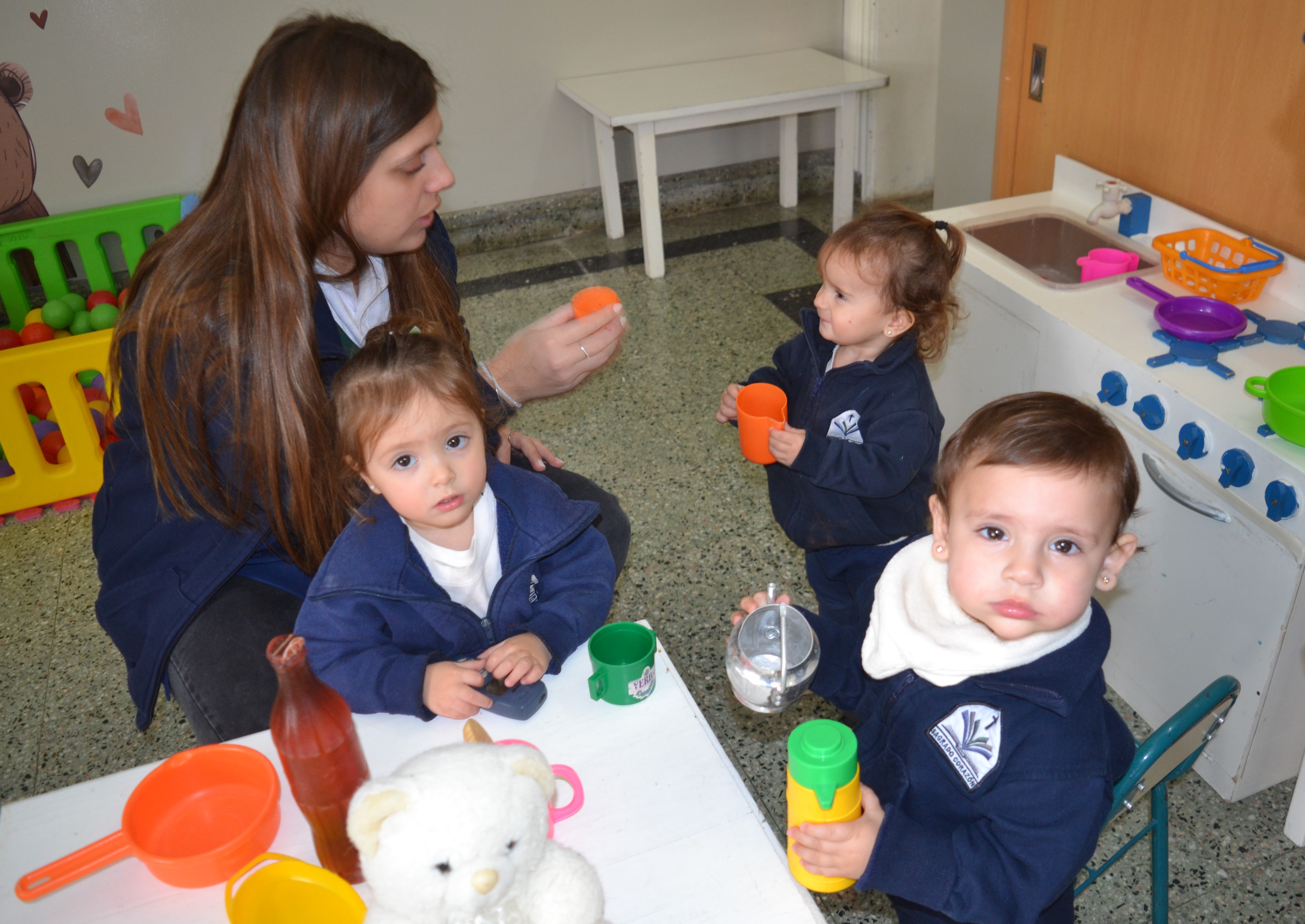 La Sala de 1 del Jardín Laura Vicuña se consolida con una experiencia de adaptación y aprendizaje