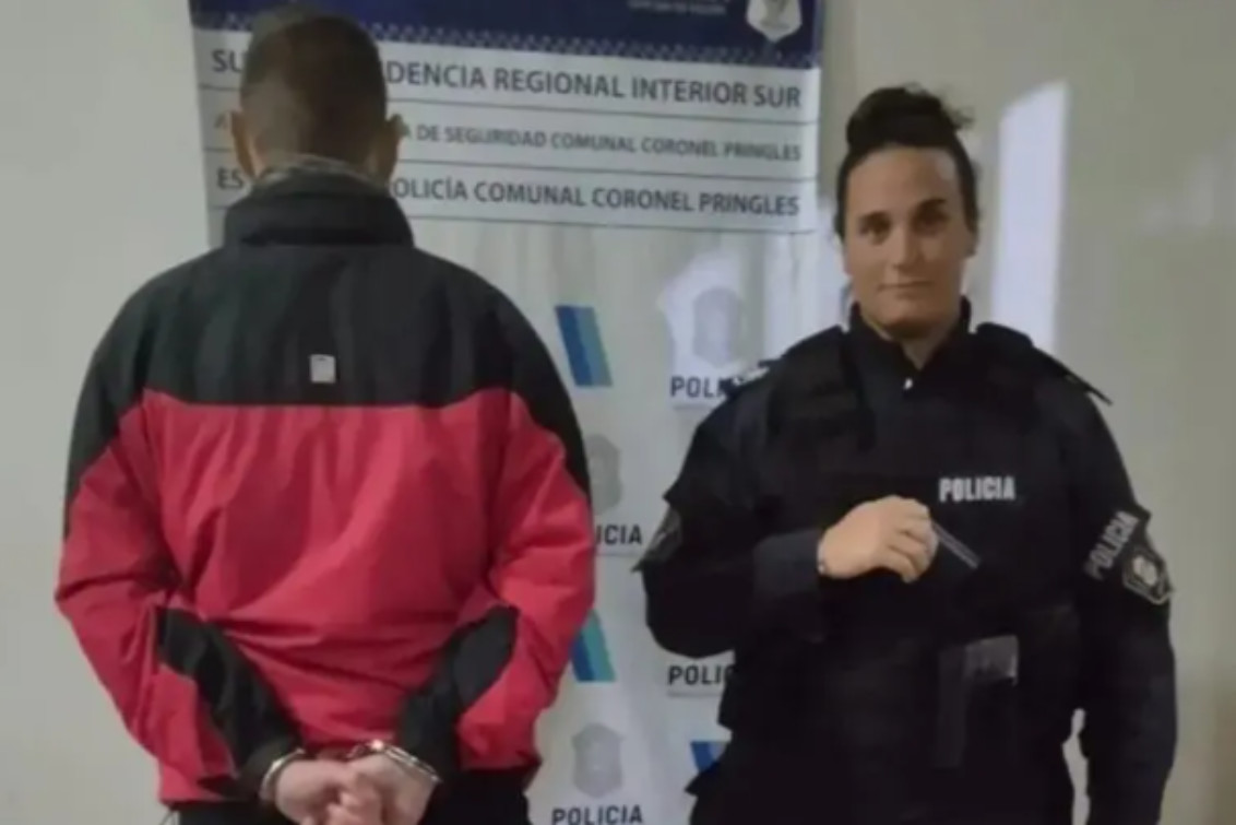  Coronel Pringles: Fue a reclamar por su sobrino preso y lo arrestaron por amenazar a la policía