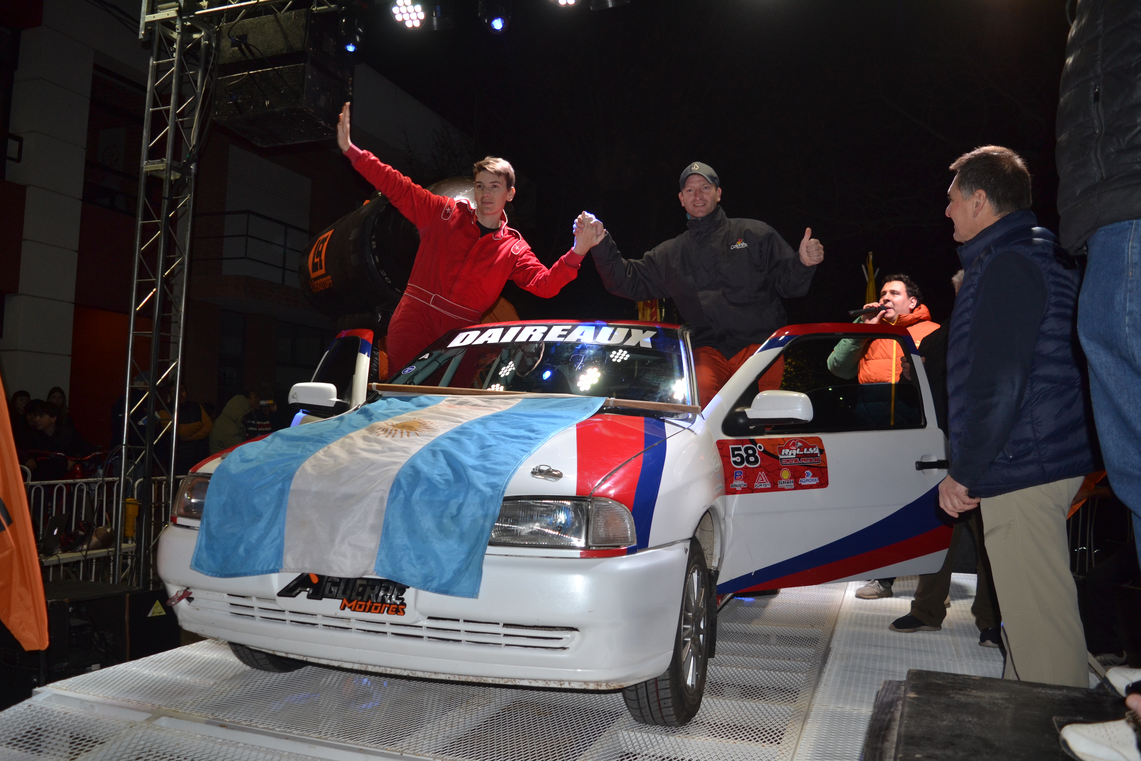 Con la largada simbólica, comenzó la 58ª edición del Rally Ciudad de Coronel Pringles