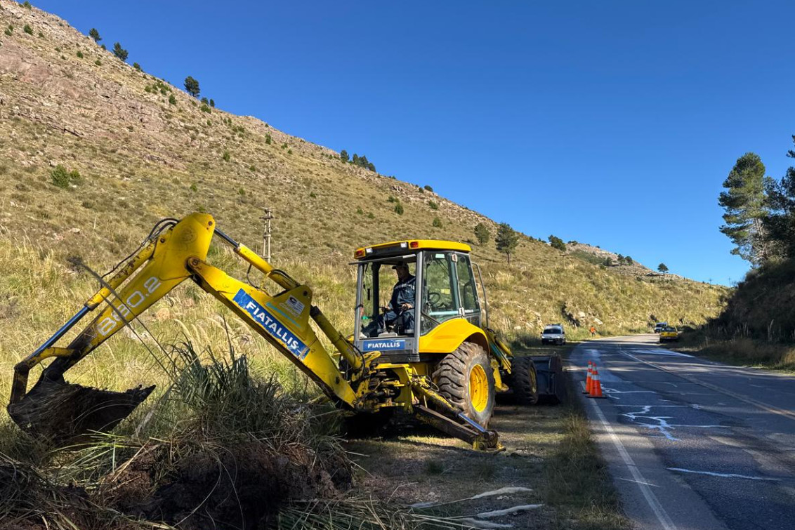 Tareas de mantenimiento en la Ruta 76: Circular con precaución por el Abra de la Ventana