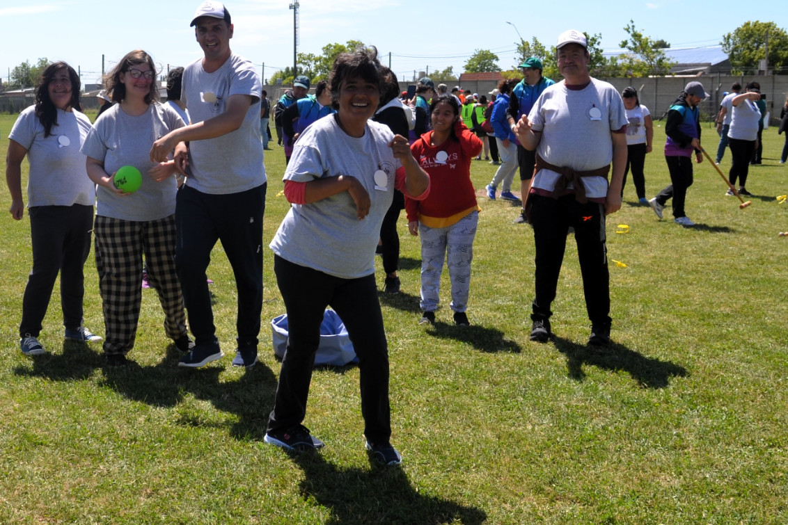Coronel Pringles fue sede del 31° Encuentro Provincial Deportivo y Recreativo de Talleres Protegidos