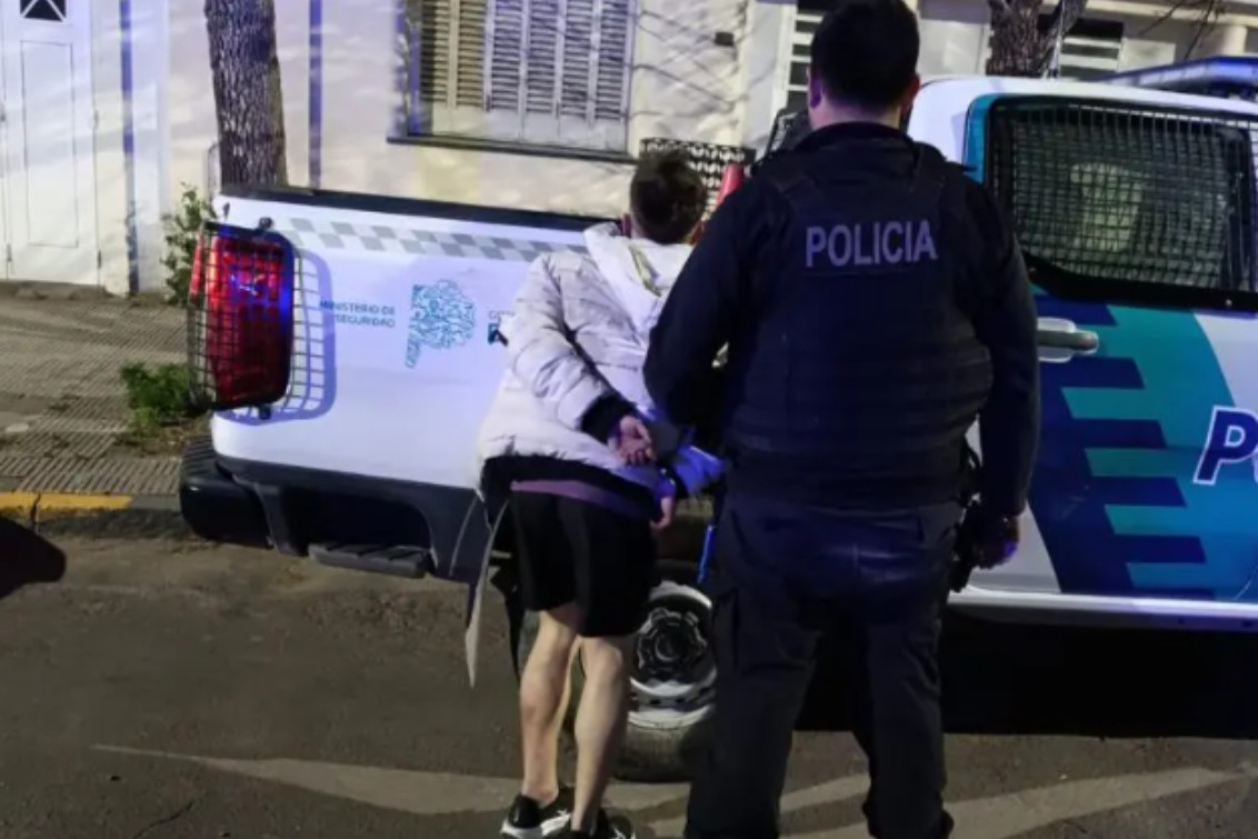 BAHÍA BLANCA: Quiso robar una cámara de seguridad, quedó grabado por el dispositivo y lo detuvieron