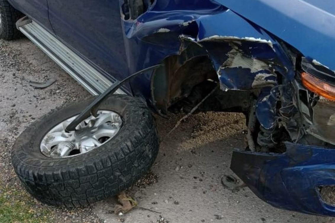  Otro accidente menor en la ruta 33 entre un camión y una camioneta.