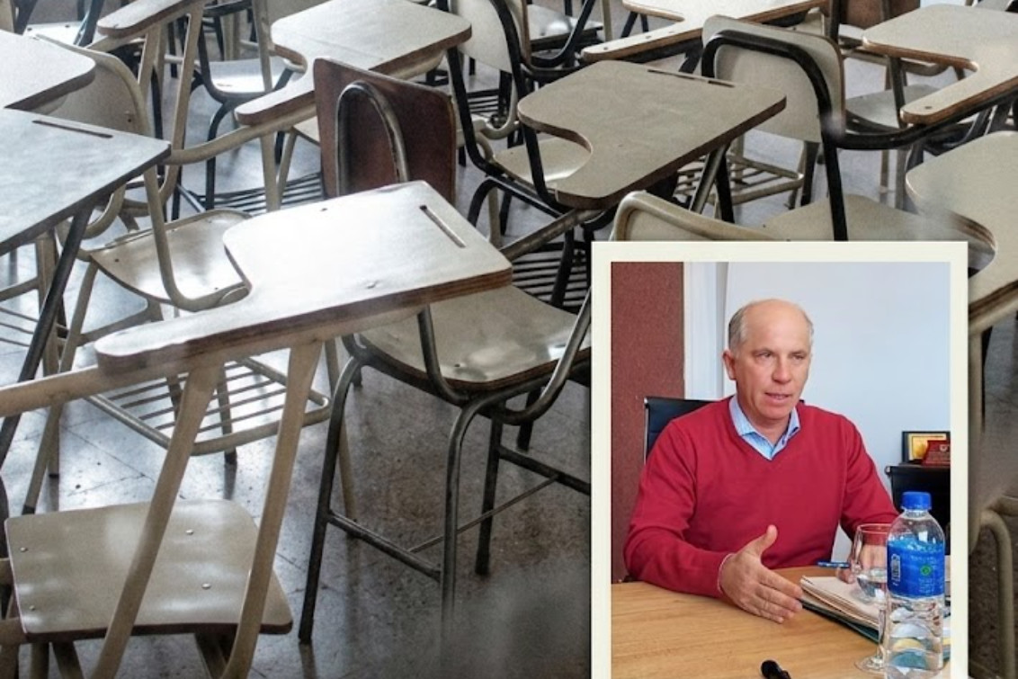 MATZKIN: “Cada vez que haya alerta naranja habrá suspensión de clases”