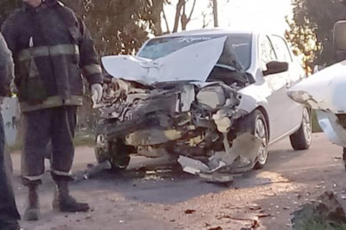  Falleció una mujer y hay un internado por el choque en Ruta 228 y La Rioja