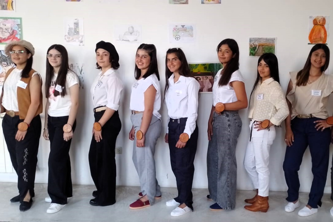 Presentaron a las aspirantes que representarán al Fogón de los Gauchos