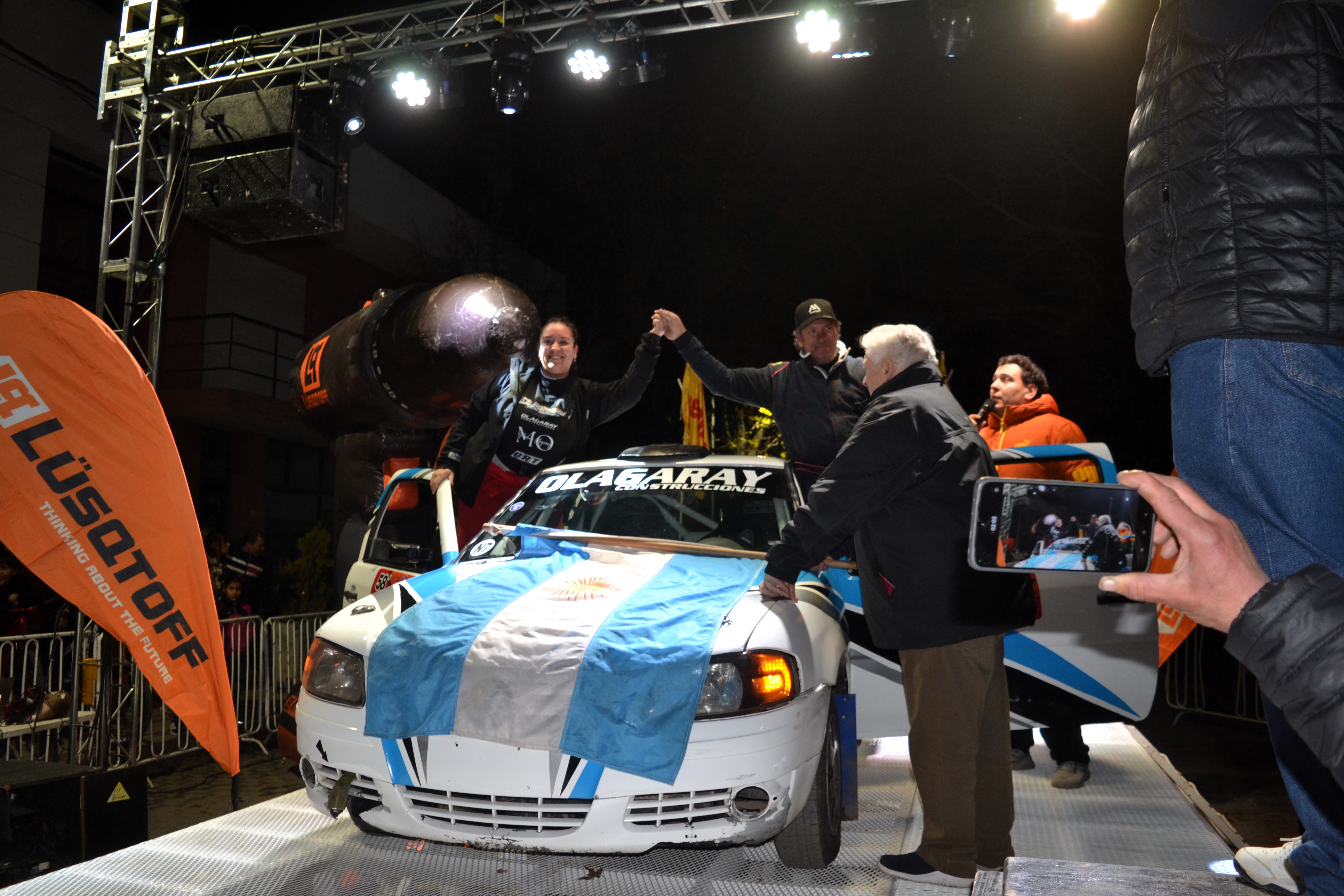 Con la largada simbólica, comenzó la 58ª edición del Rally Ciudad de Coronel Pringles
