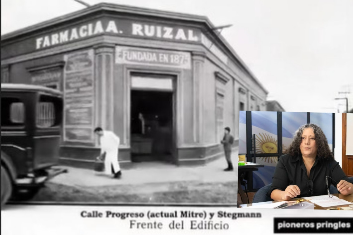Cristina Bottini presentó “Pioneros 1”, una obra monumental sobre los orígenes de Coronel Pringles