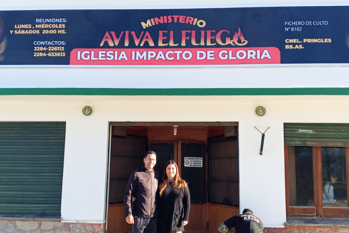  Se inaugura en Coronel Pringles la iglesia evangélica “Impacto de Gloria”