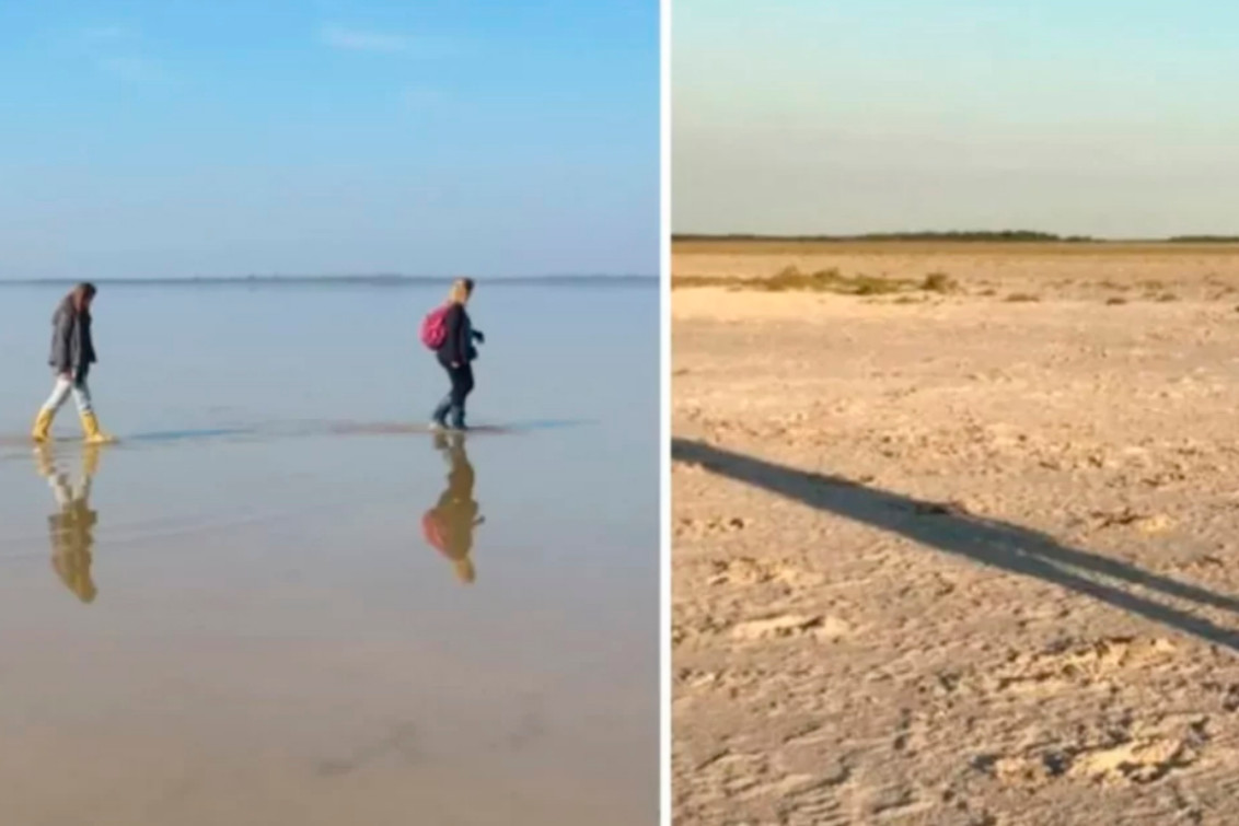 Santa Fe: Se secó la laguna Reserva Balneario “El Cristal”, considerada una de las más lindas