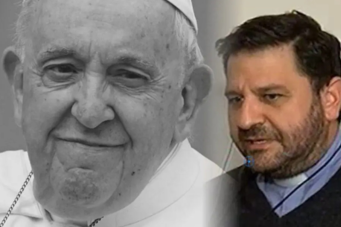  LA EMOTIVA DESPEDIDA DEL OBISPO PEDRO FOURNAU, TRAS LA MUERTE DEL PAPA FRANCISCO
