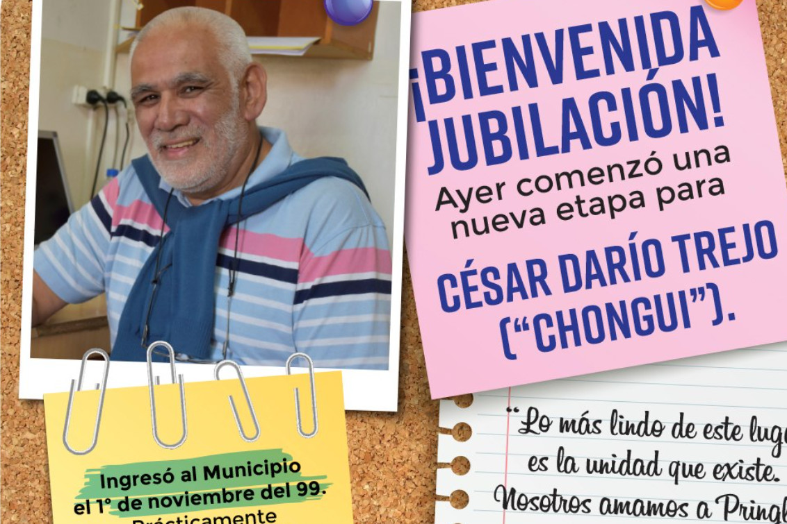  César “El Chongui” Trejo culmina su trayectoria municipal tras más de 35 años de servicio