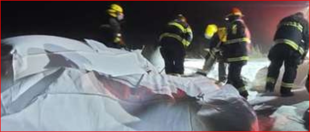 Un camión despistó en cercanías de San Jorge y la ruta permaneció cortada durante varias horas