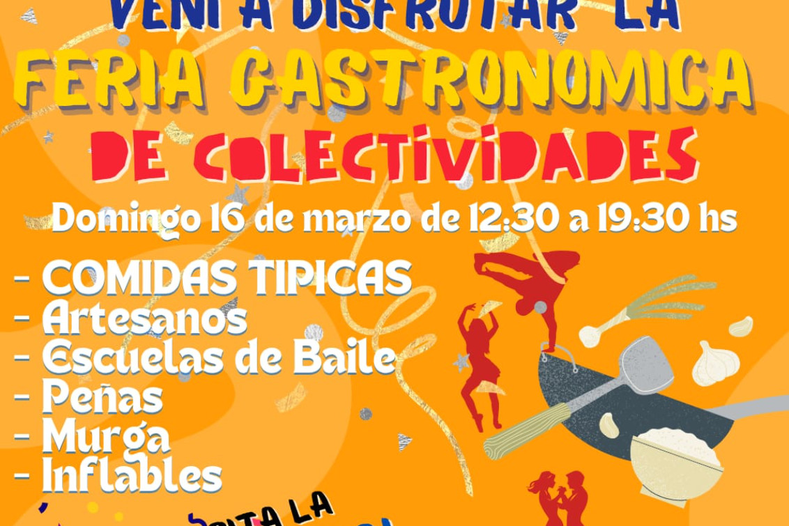   La Feria Gastronómica de las Colectividades llega a Coronel Pringles