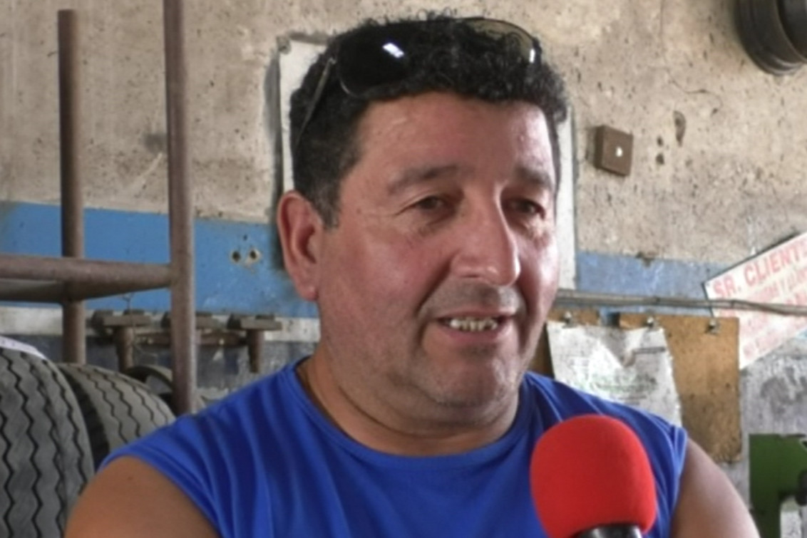 “Las rutas están como se ve, hay partes que están buenas y hay partes que no se puede andar”