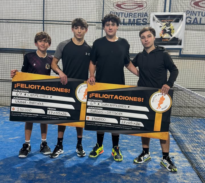 Nuevos campeones en Goyos y Match Point