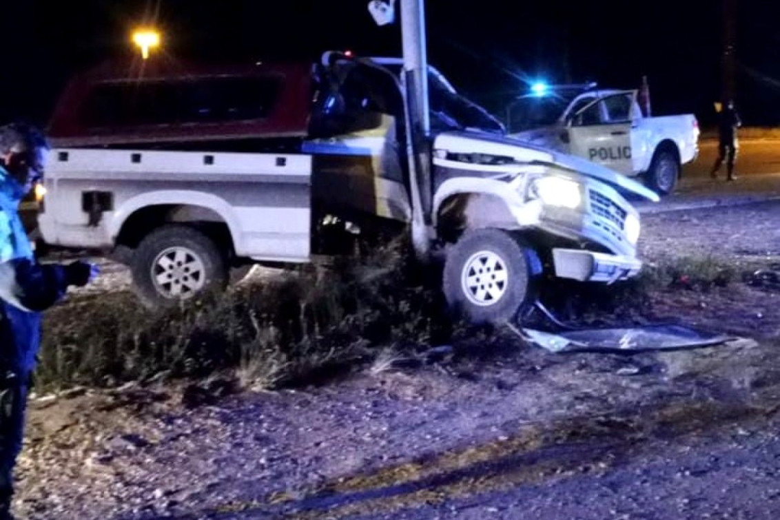 Persecución, tiros y choque en el acceso a Bahía Blanca