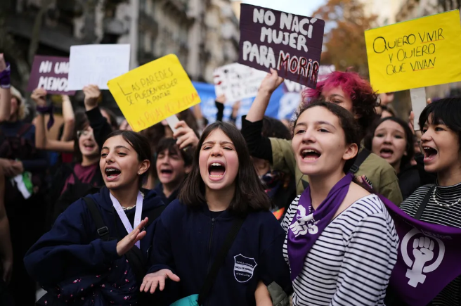 Vivas, libres y desendeudadas nos queremos, un grito multitudinario en todo el país