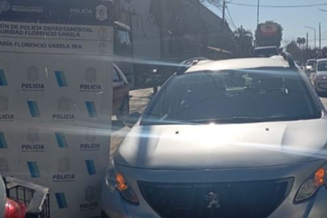 Hallaron en el conurbano un auto utilizado para cometer una estafa en la zona