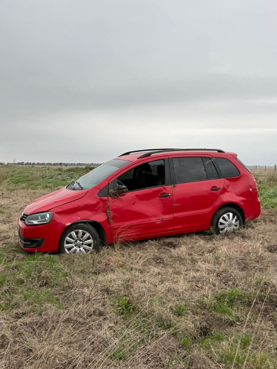 Un bahiense se salvó de milagro en la Ruta 3 tras un despiste