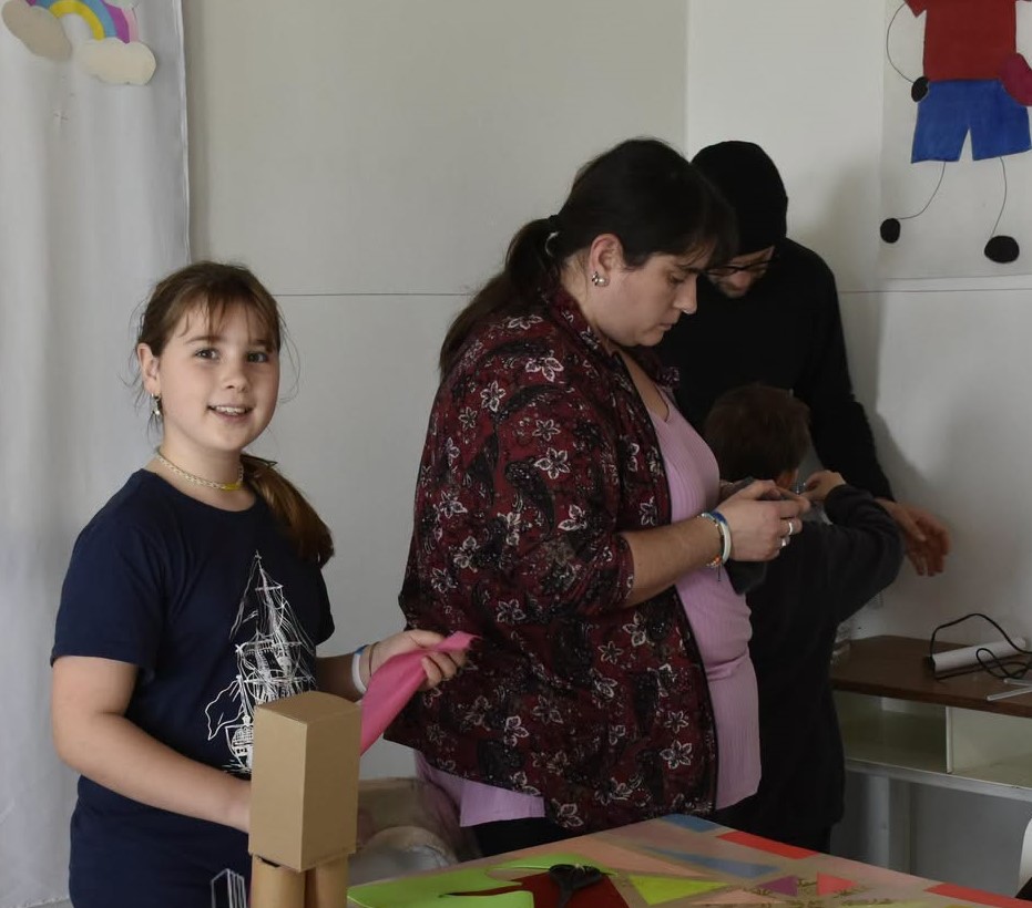 Creatividad y reciclaje se unieron en una nueva jornada en “Jugarte”