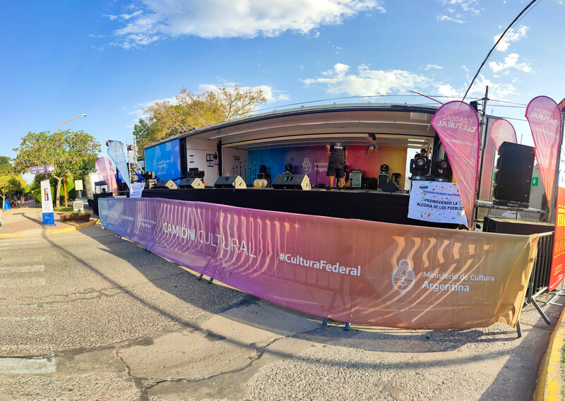 El Camión de Ritmos Argentinos llega a Pringles con una jornada llena de música y propuestas 