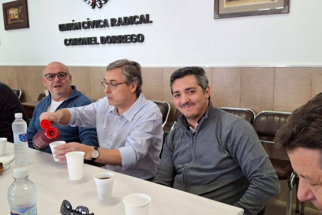 UCR: El Grupo Sierra se reunió en Coronel Dorrego