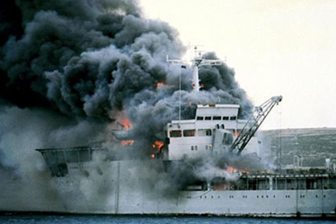 El dia más negro de la flota inglesa