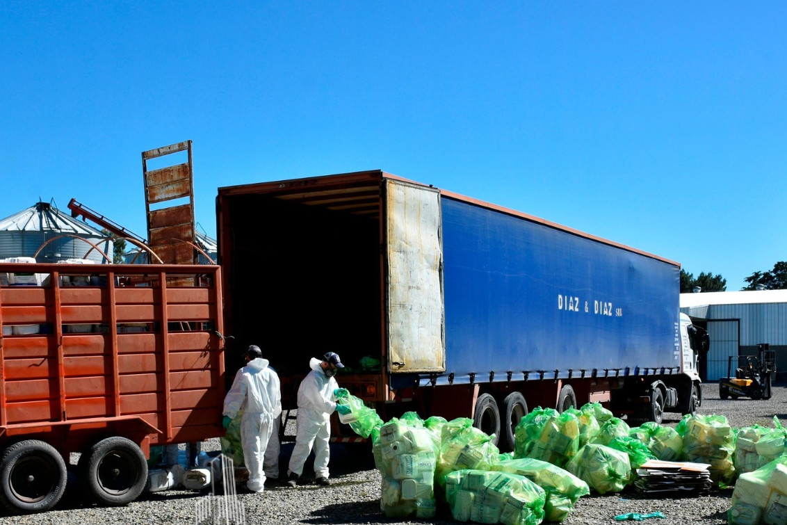  Se recolectaron 3.450 envases vacíos en una nueva campaña de Campo Limpio