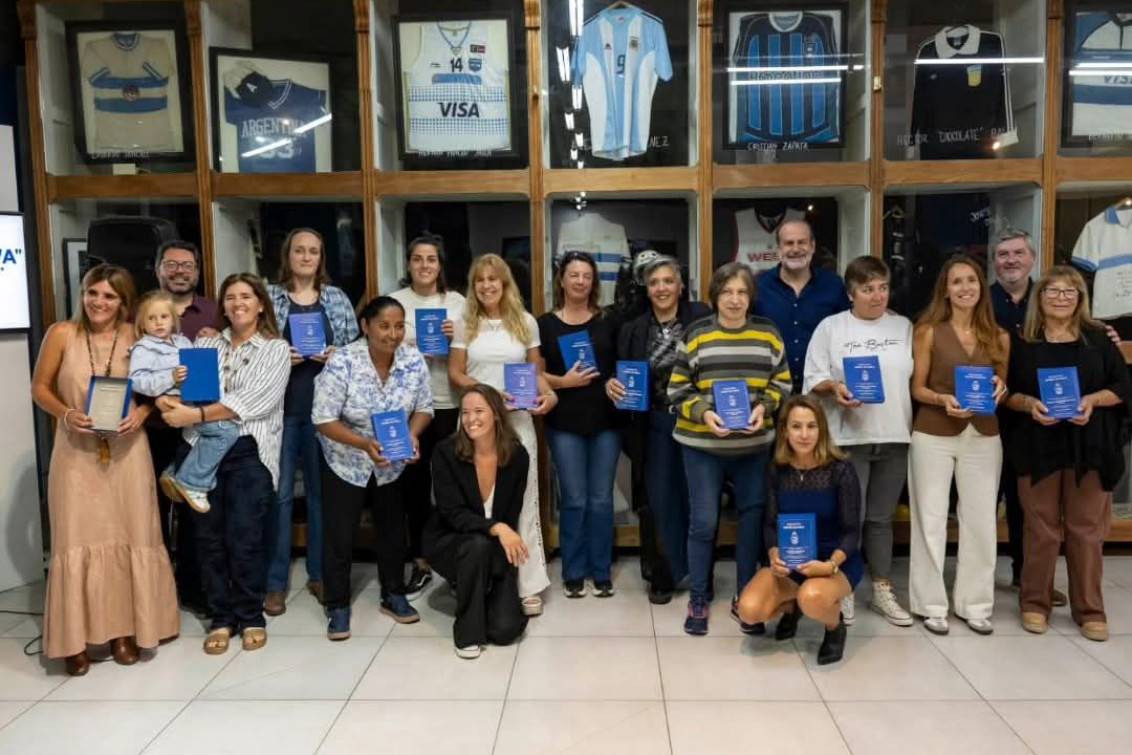  La pringlense María Olivero fue distinguida como “Gloria Deportiva” en Bahía Blanca