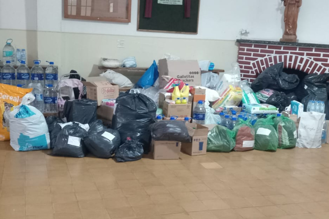  El Colegio Sagrado Corazón se moviliza para ayudar a Bahía Blanca