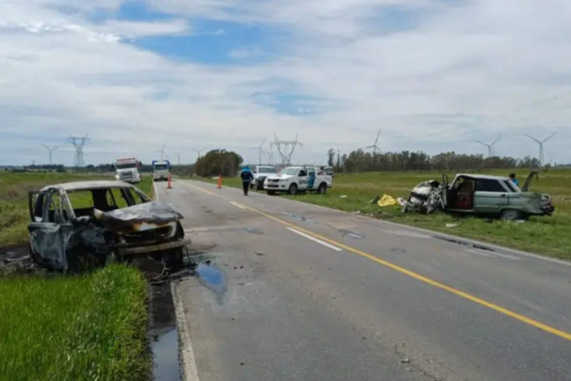    Los pringlenses que protagonizaron un choque frontal en Ruta N° 51, continúan internados 