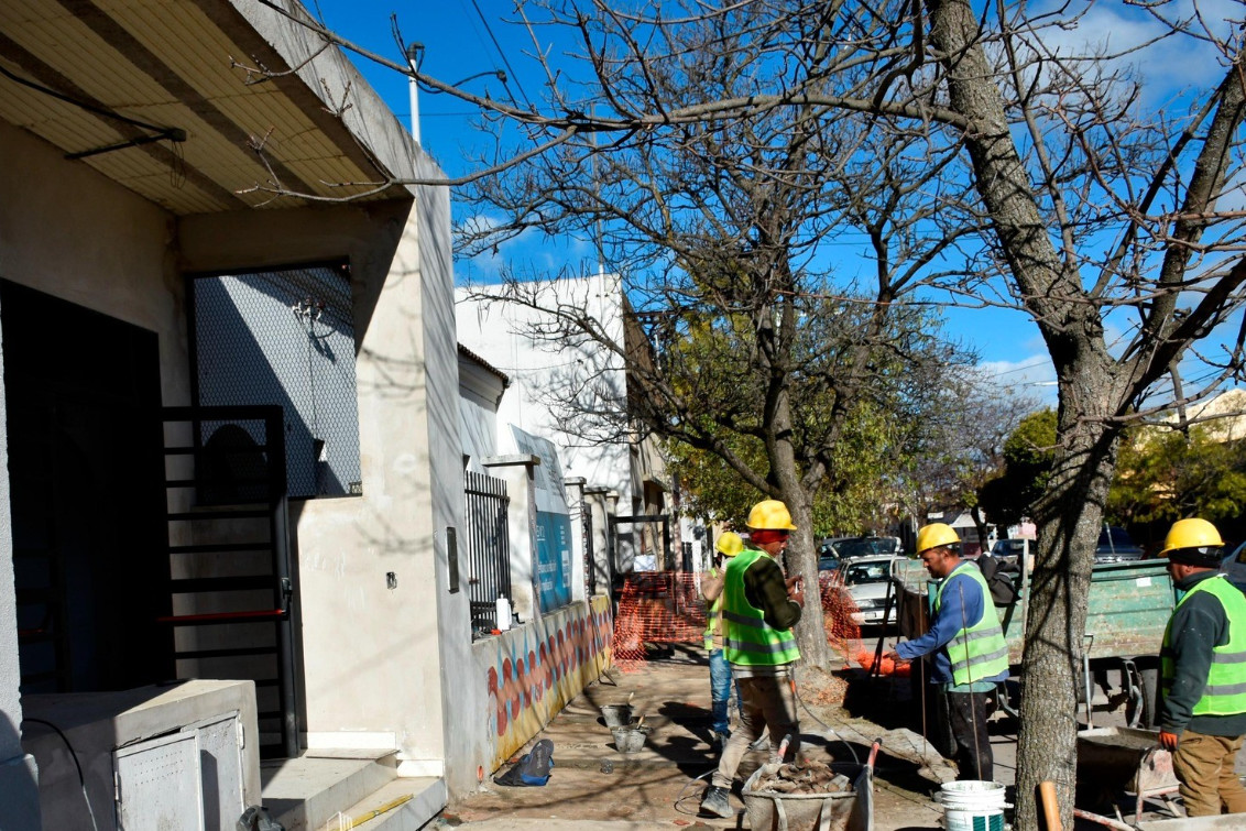  Comenzó una nueva etapa de la obra de la Escuela Secundaria N° 2 ESEA
