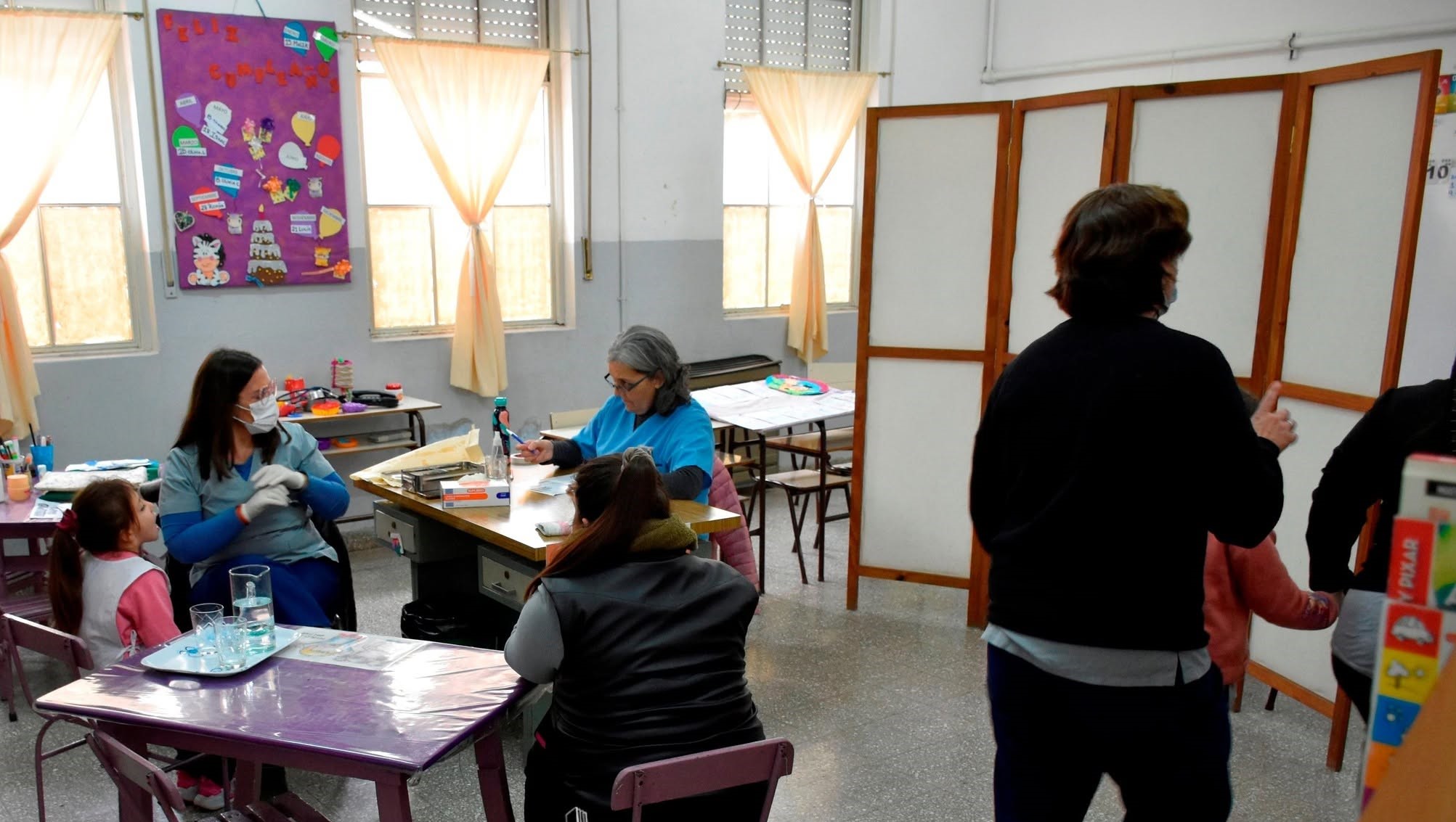 El Programa de Salud Escolar Bonaerense continúa con controles integrales en escuelas primarias