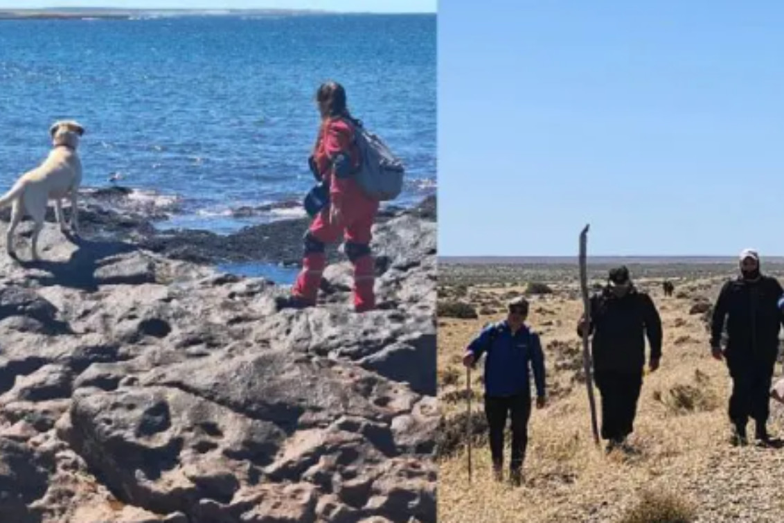 Jubilados desaparecidos en Chubut: encontraron una pista en la costa y amplían los rastrillajes