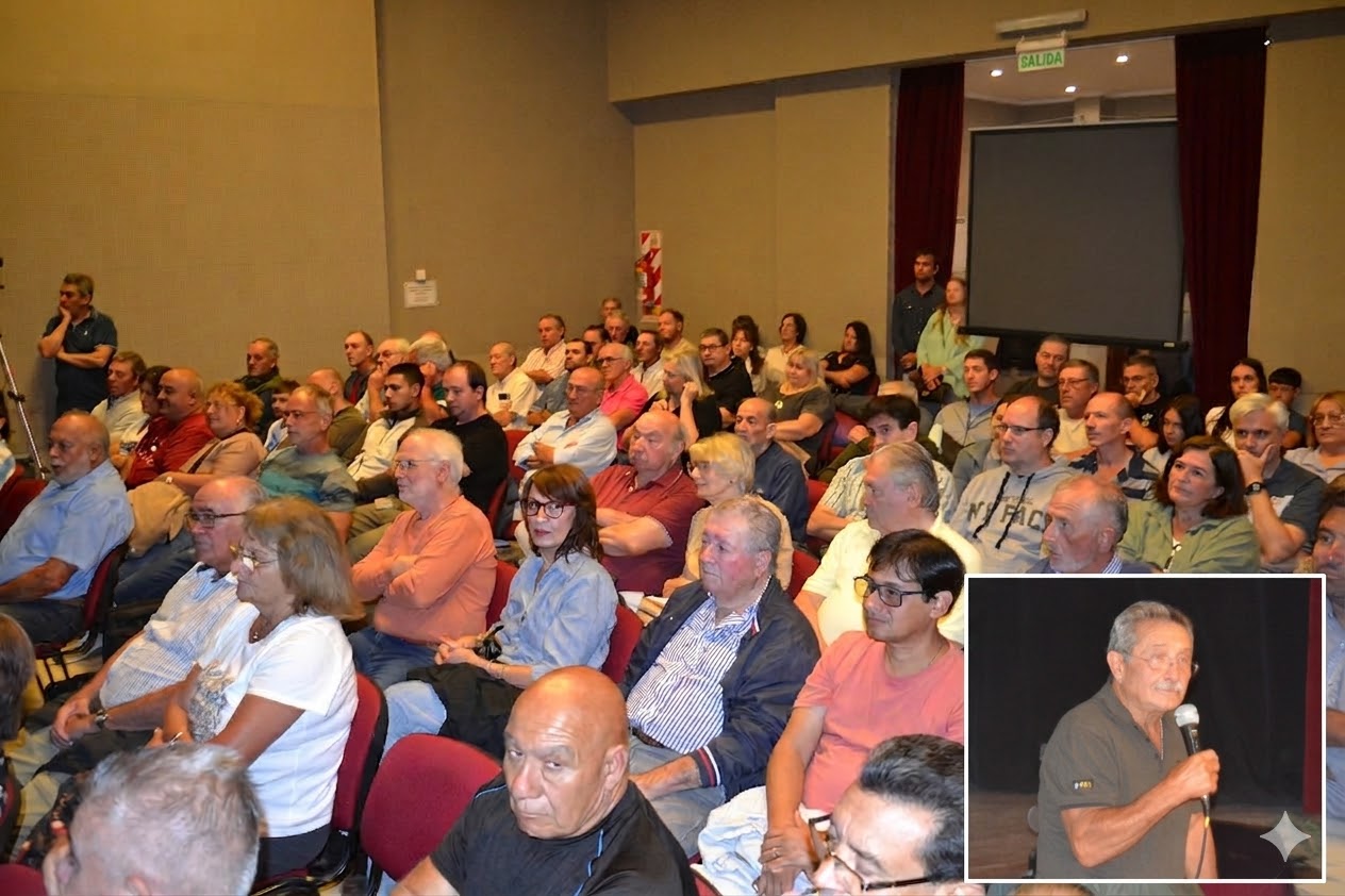 Carlos Cachón brindó en Pringles la charla: “El día más negro de la flota inglesa”