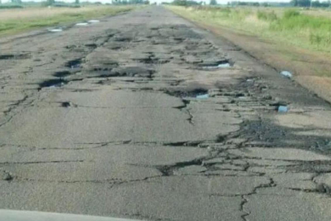     El Municipio de Azul demandó a Nación por el mal estado de la Ruta 3